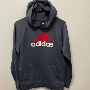 Boys adidas climawarm hooded sweatshirt